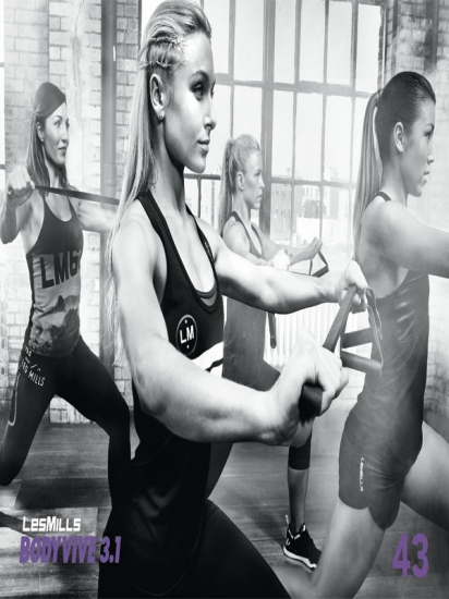 Les Mills BODY VIVE 43 Releases DVD CD Instructor Notes - Click Image to Close